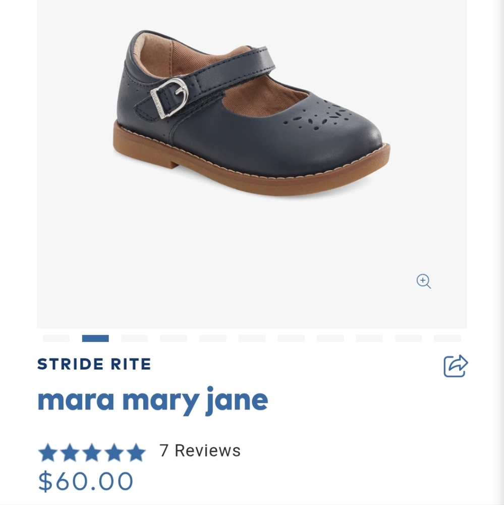 Stride Rite Black Dress Shoes for Kids